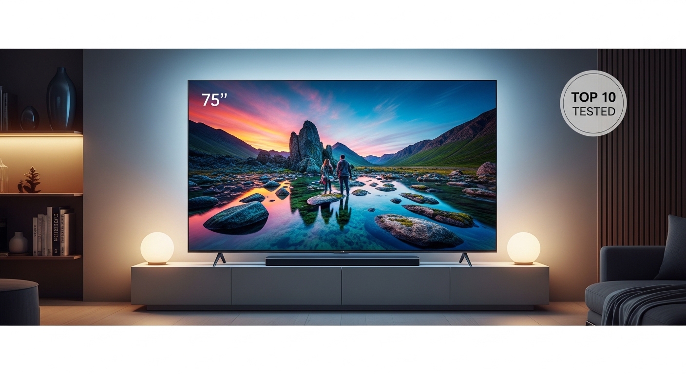 Best 75-Inch TV for the Money 2026 – 10 Models Tested