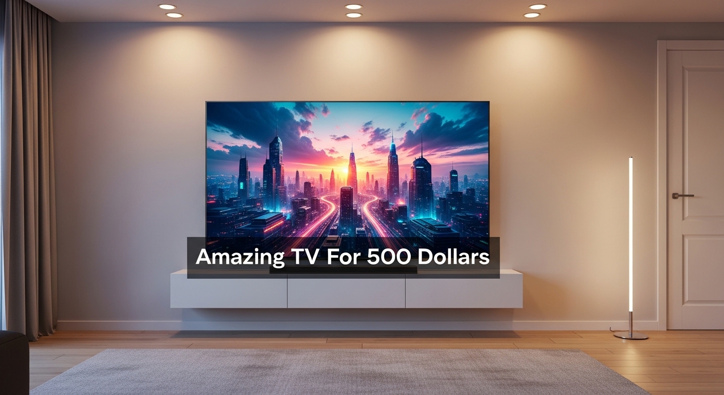 Amazing TV For 500 Dollars: 10 Picks Worth Every Penny 2026