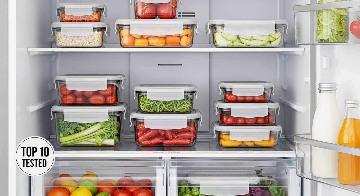 Best Refrigerator Food Storage Containers: Top 10 Picks Tested