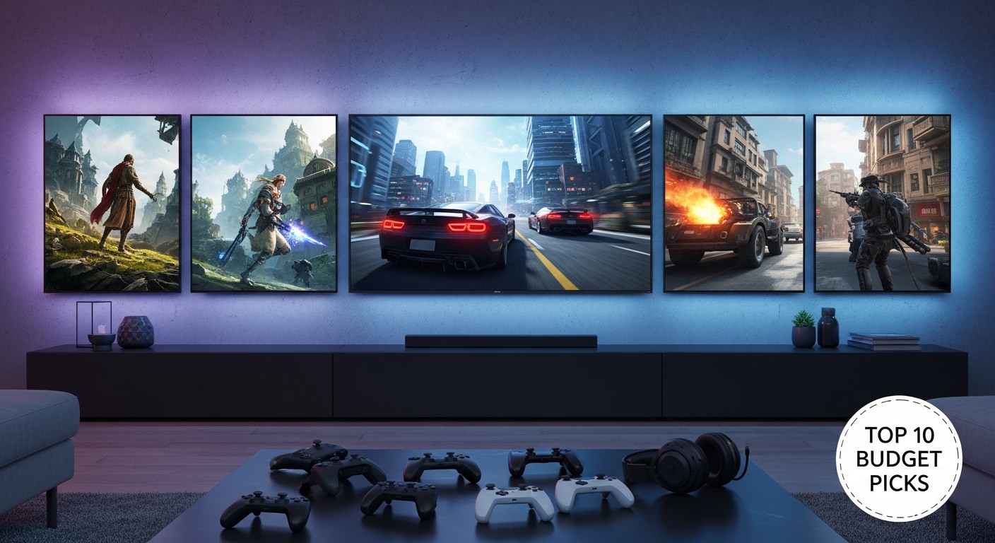 Best Budget 4K Gaming TV: 10 Models Tested & Ranked