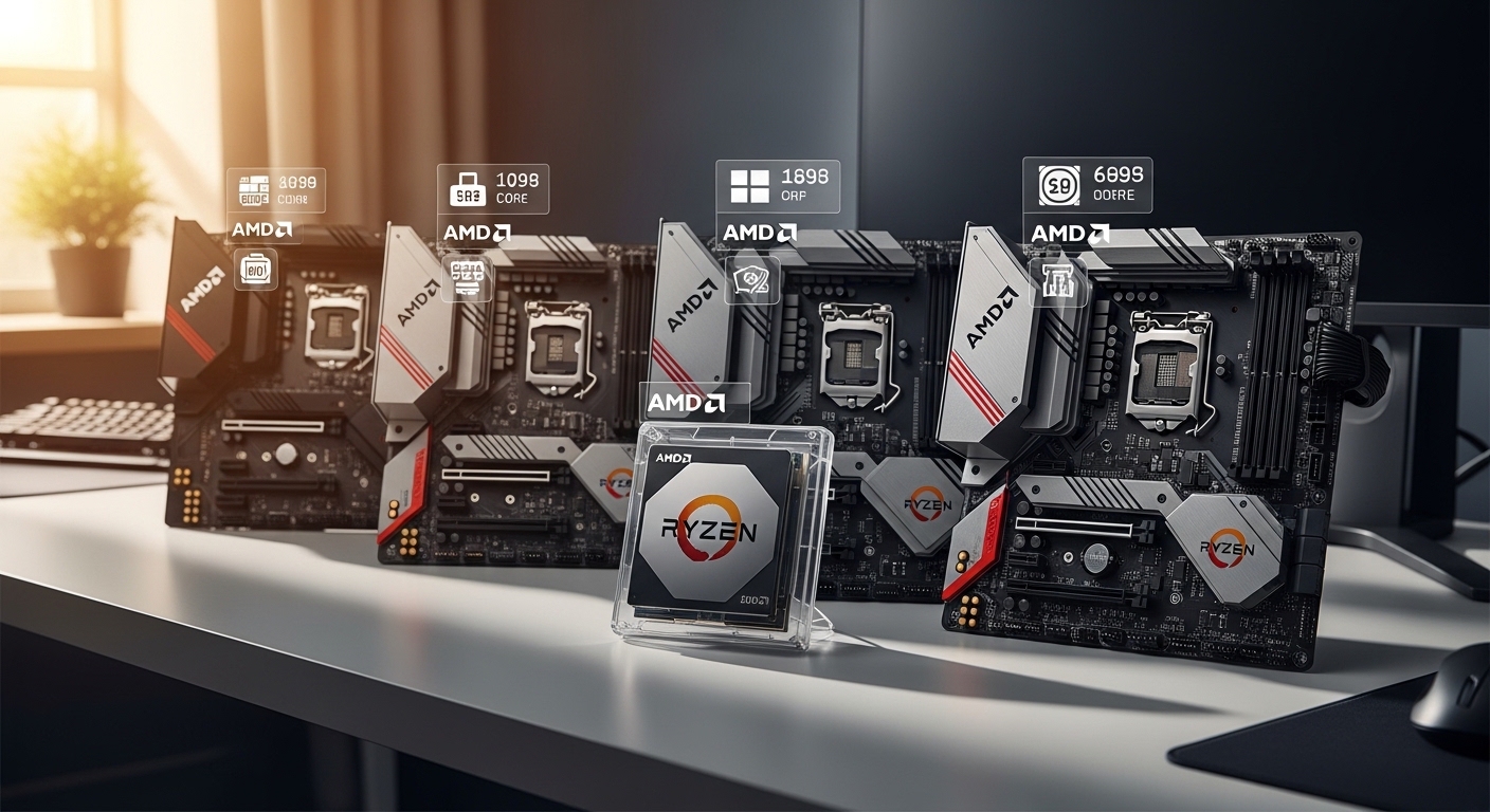 AMD Motherboard CPU Combo