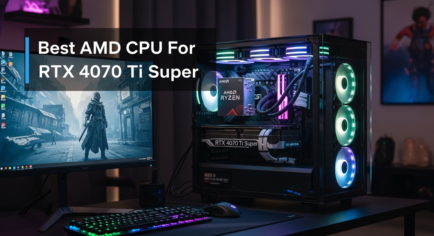 8 Best AMD Processors For RTX 4070 Ti Super April 2026