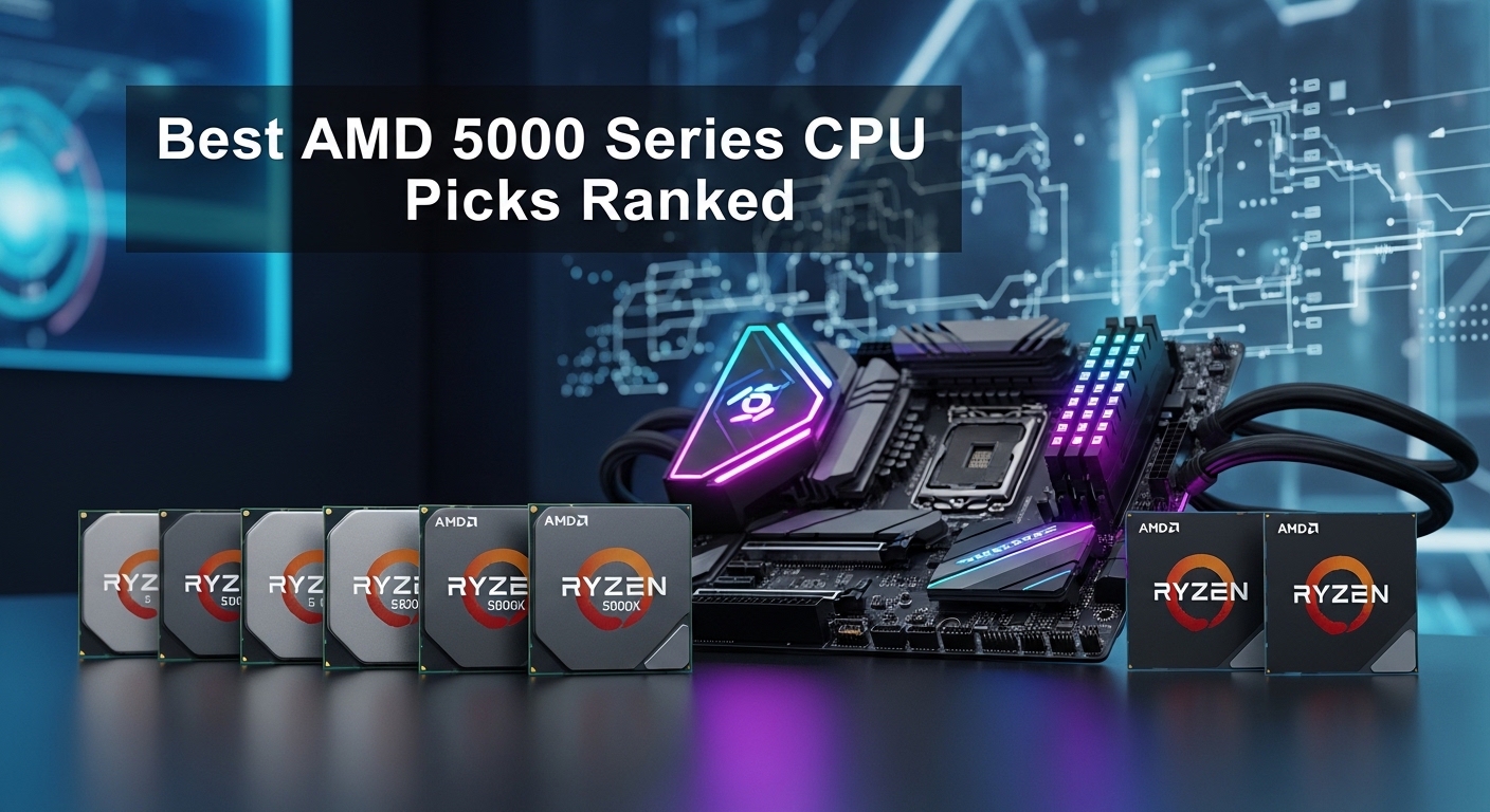 8 AMD Ryzen 5000 CPUs Ranked For Performance 2026