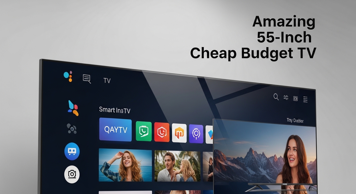 Amazing 55-Inch Cheap Budget TV: 8 Models Tested 2026