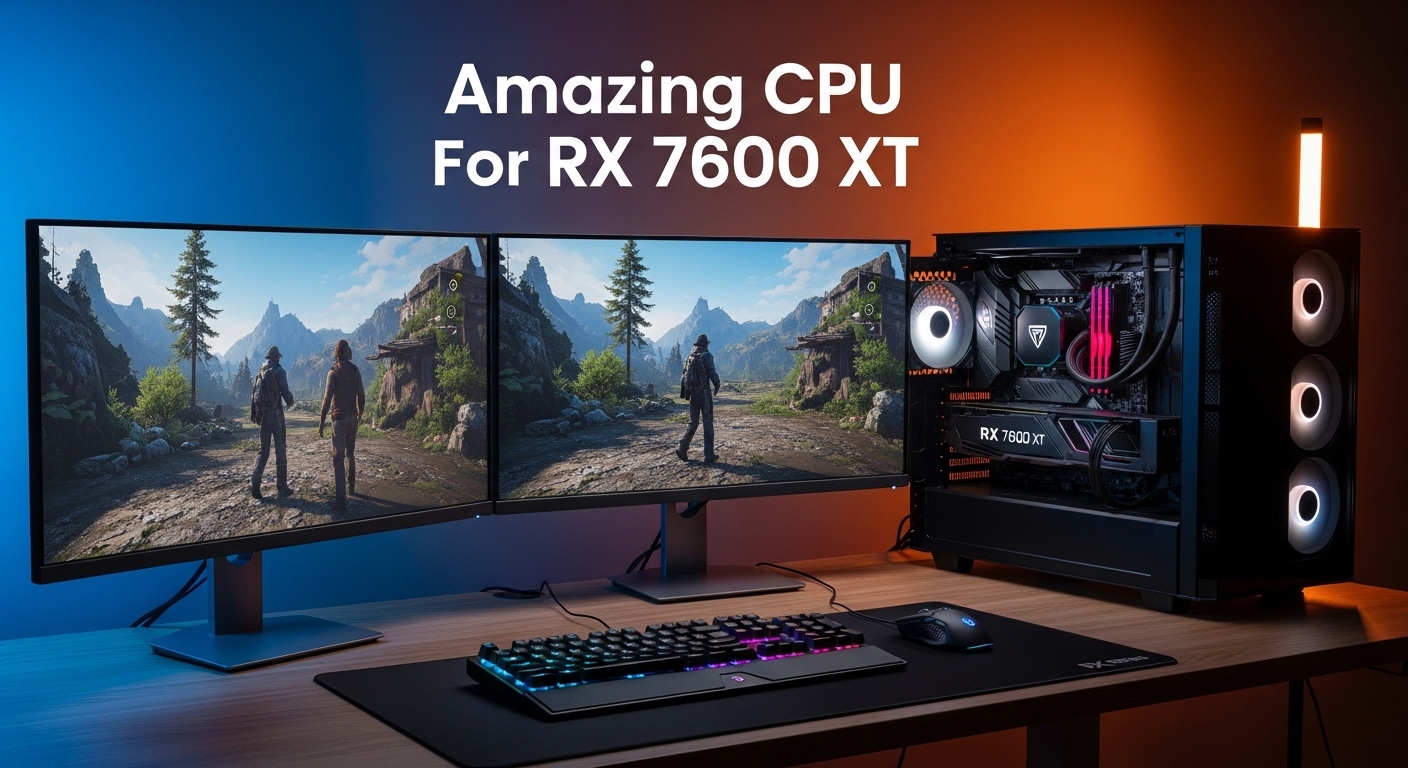 Amazing CPU For RX 7600 XT: 5+ Picks That Boost FPS 2026