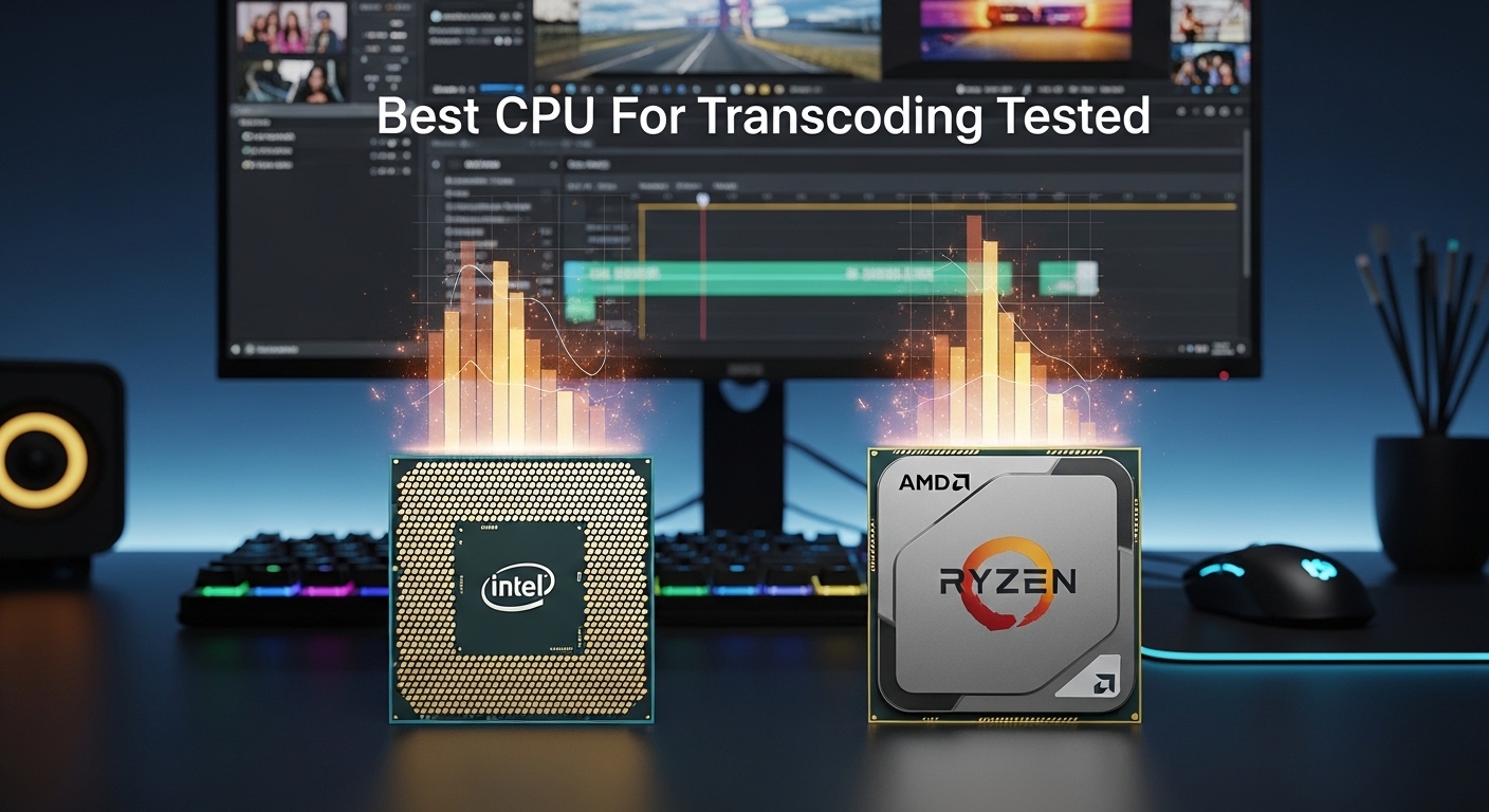 Amazing CPU For Transcoding: 8 Intel & AMD Chips Tested