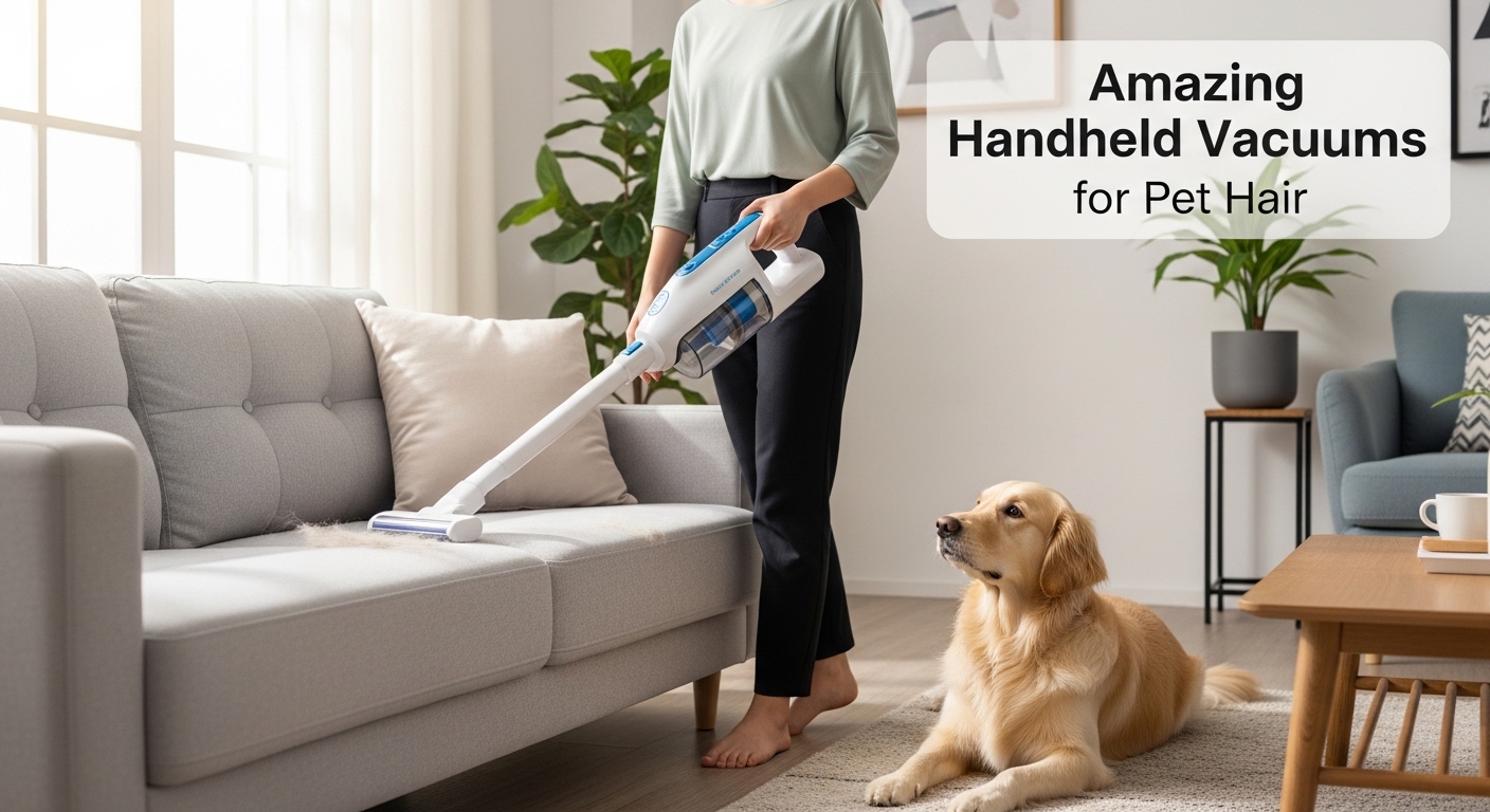 Amazing Handheld Vacuums for Pet Hair: 10+ Models Tested