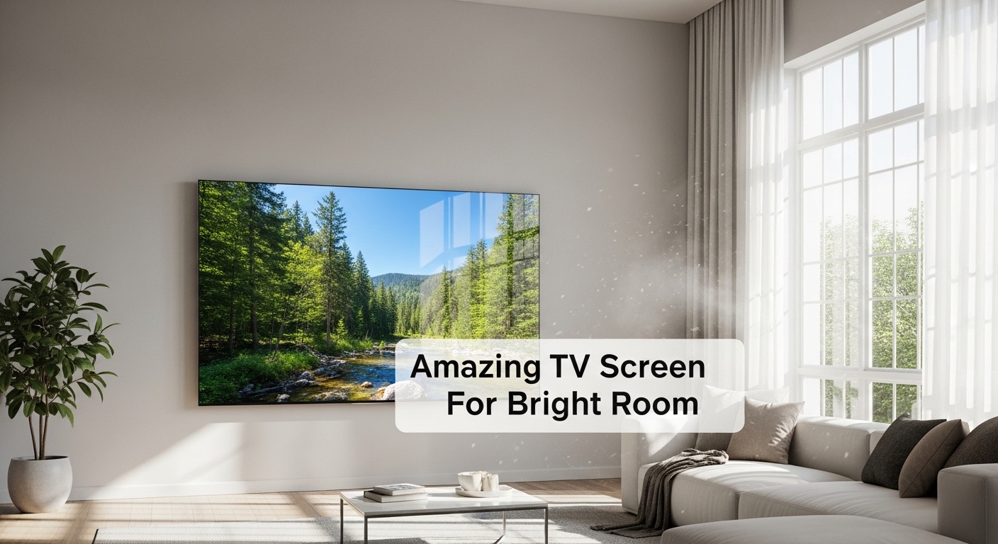 Amazing TV Screen For Bright Room 2026: 6 Models Tested in Sunlight
