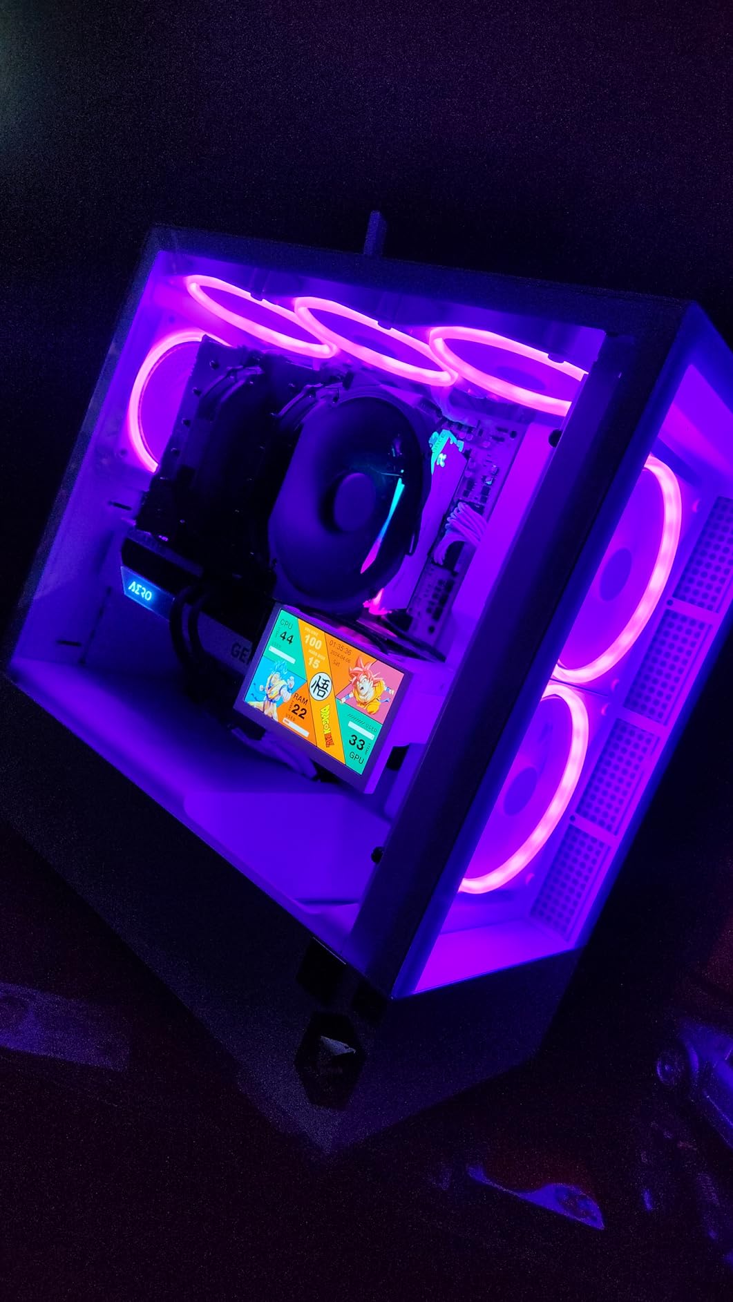 Noctua NH-D15 chromax.Black, Dual-Tower CPU Cooler (140mm, Black) customer photo 1