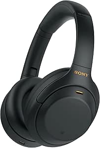 Sony WH-1000XM4 Wireless Premium Noise Canceling Overhead Headphones with Mic for Phone-Call and Alexa Voice Control, Black WH1000XM4 - Customer Photo 3