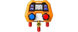 Elitech Wireless Digital Manifold Gauge Set Data Logging Refrigerant HVAC Gauges with Hoses, Temperature Clamps, LMG-10W - Customer Photo 1