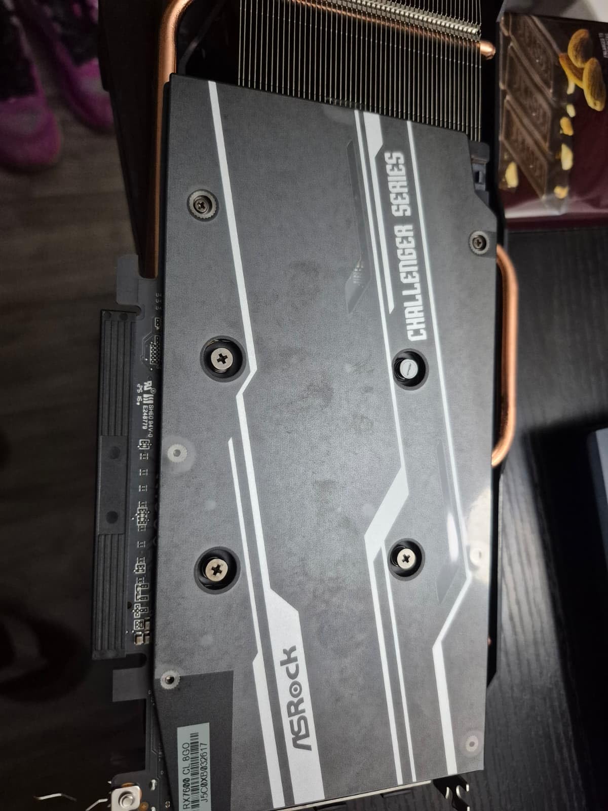 Radeon RX 7600 Challenger 8GB OC, RDNA 3, 2695MHz Boost, 8GB GDDR6 128-bit, PCIe 4.0, Dual Fans, 0dB Silent, HDMI 2.1, DisplayPort 1.4 customer photo 1