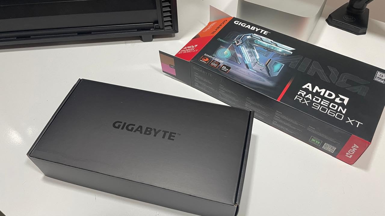 GIGABYTE Radeon RX 9060 XT Gaming OC 8G Graphics Card, PCIe 5.0, 8GB GDDR6, GV-R9060XTGAMING OC-8GD Video Card customer photo 1
