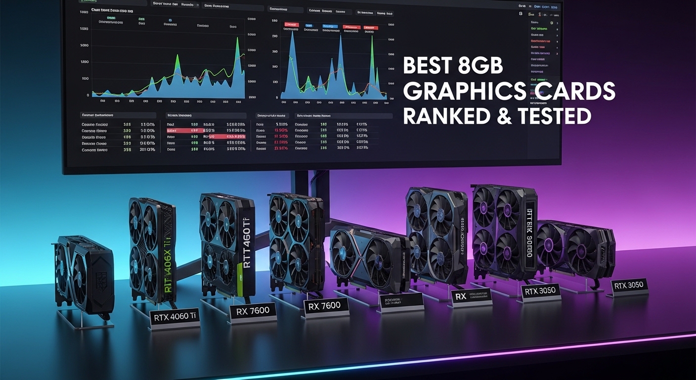 Best 8GB Graphics Cards 2026: 10 GPUs Tested & Ranked