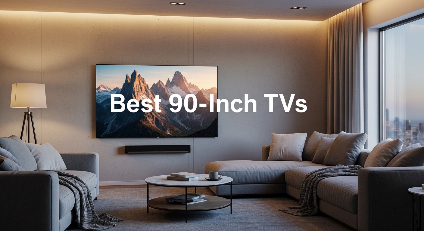 Best 90-Inch TVs of 2026: Top 6 Large Screen Picks