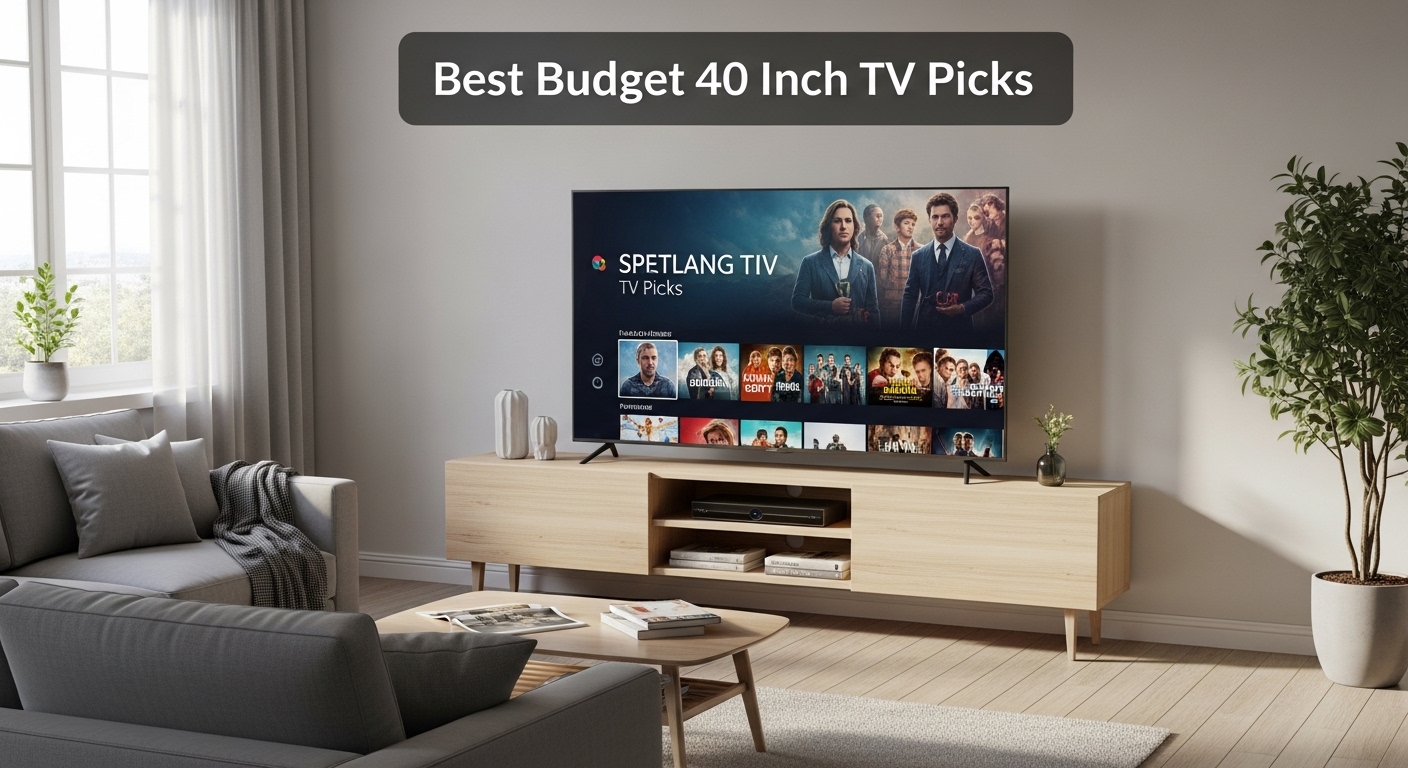 Best Budget 40 Inch TV 2026: 10 Affordable Smart TVs Tested