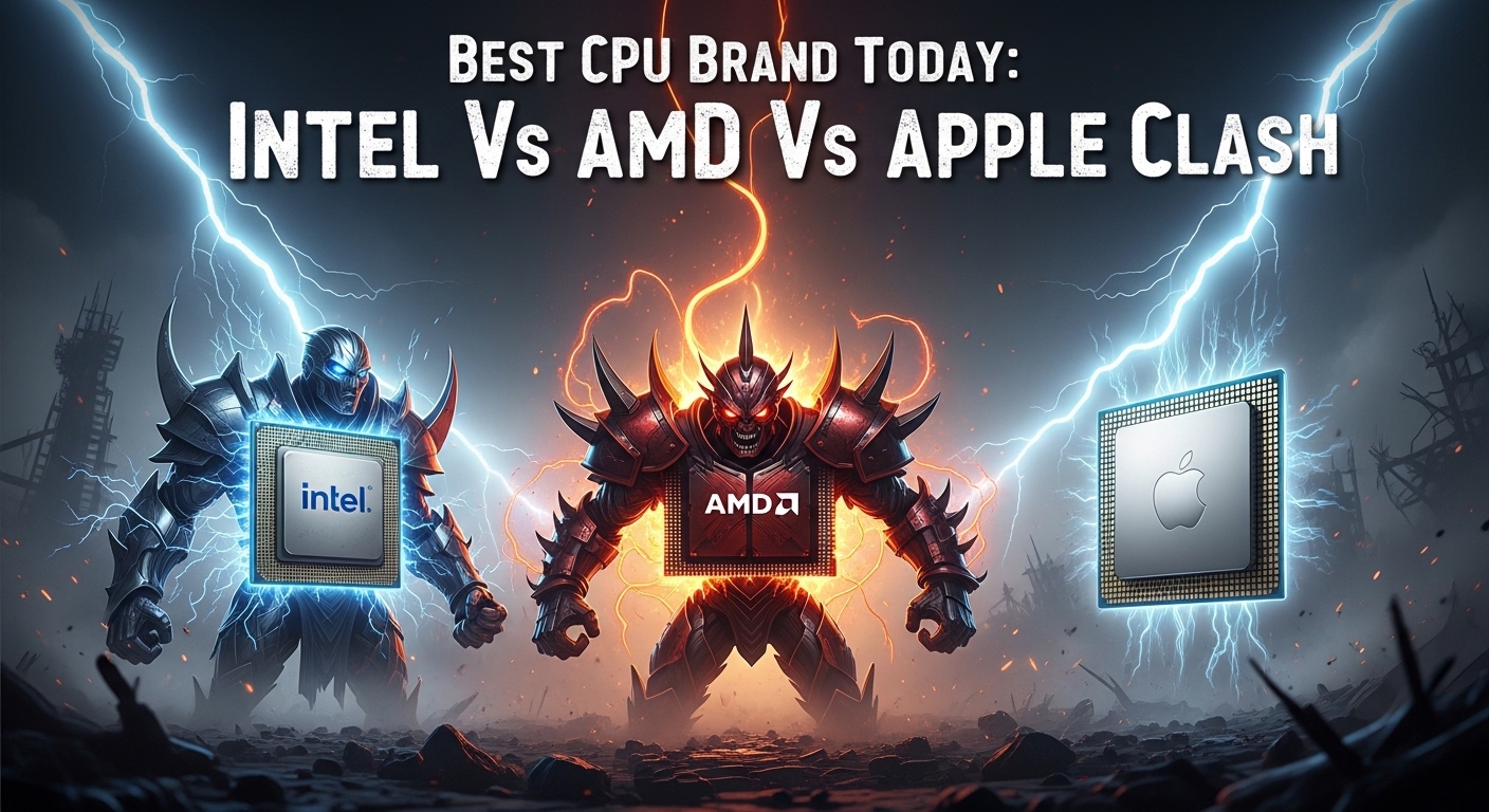 Best CPU Brand Today: Intel Vs AMD Vs Apple Clash 2026