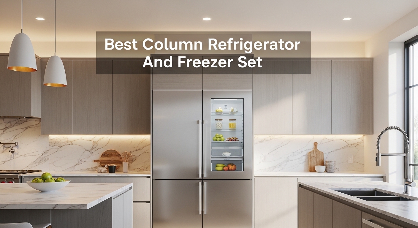 Best Column Refrigerator And Freezer Set: 10 Premium Models Reviewed