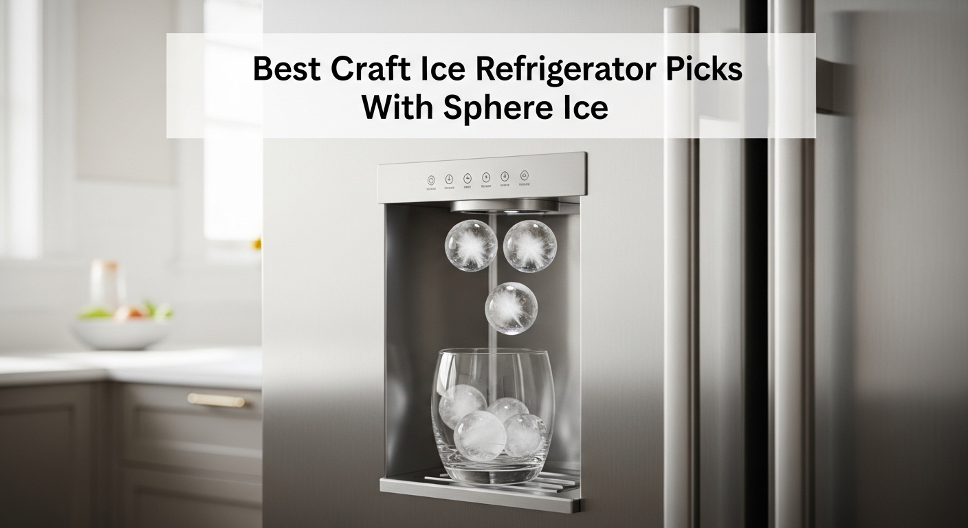 Best Craft Ice Refrigerator 2026: 8 Models with Spherical Ice Makers