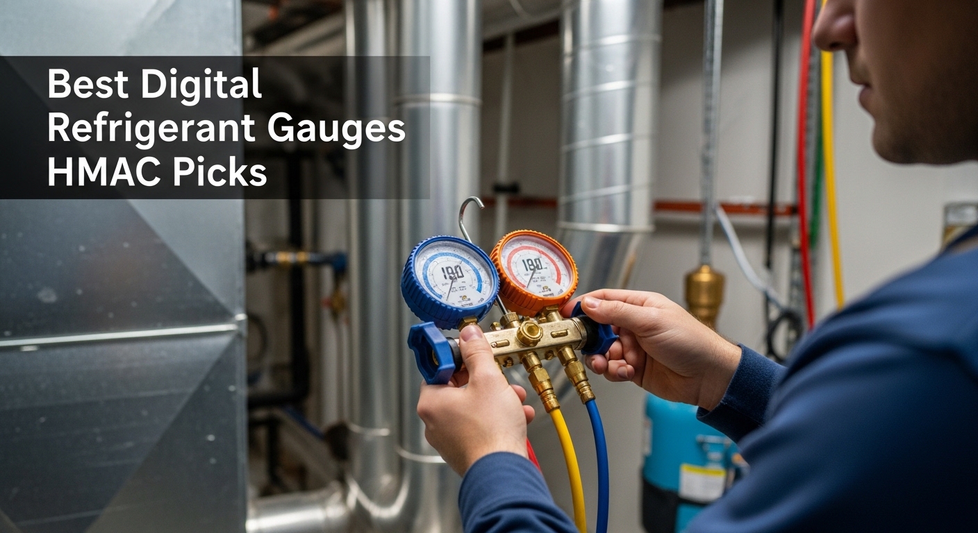 Best Digital Refrigerant Gauges HVAC