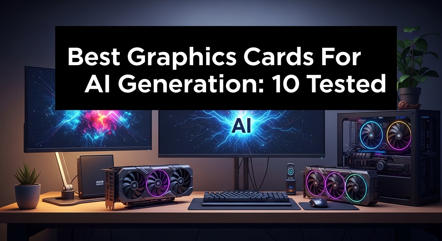 Best Graphics Cards GPUs For AI Generation 2026: 10 Models Tested
