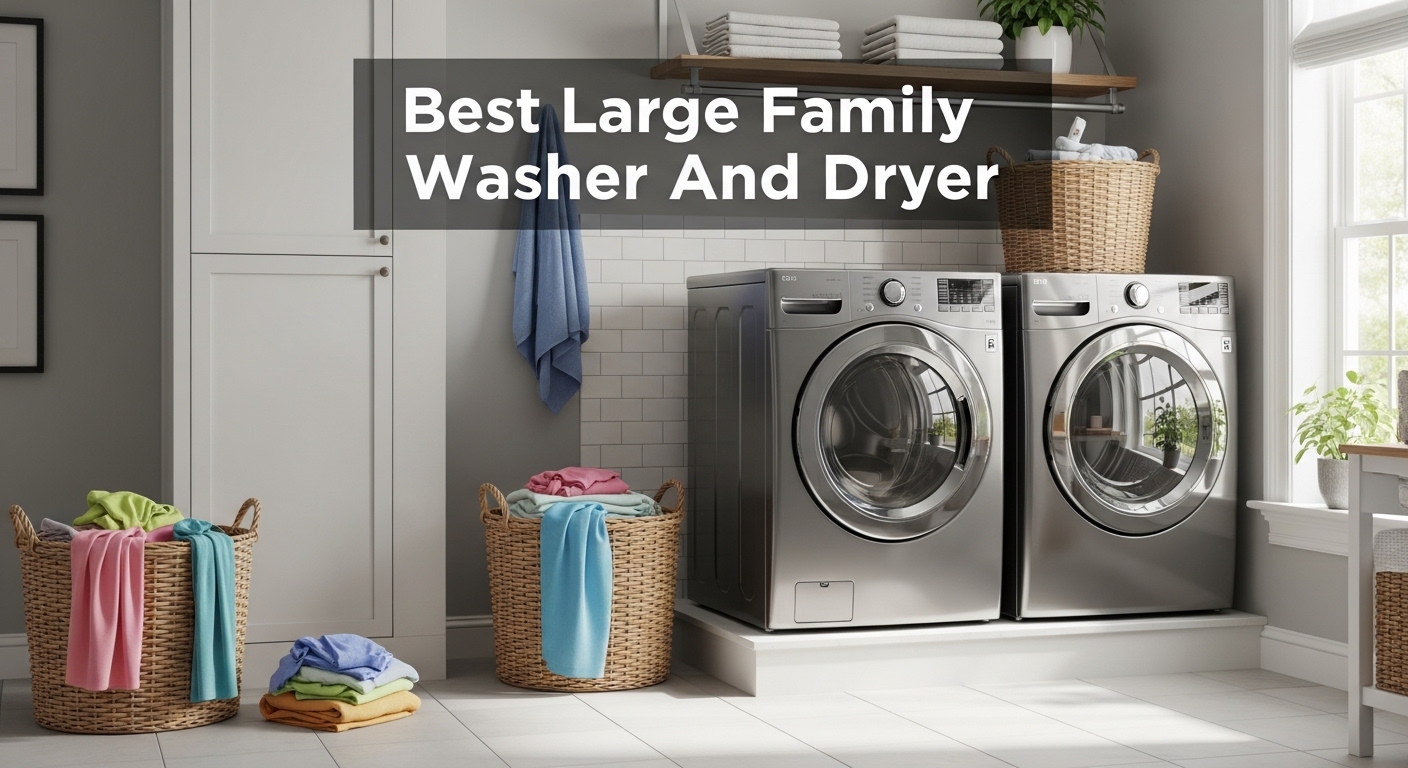 Large Family Washer And Dryer