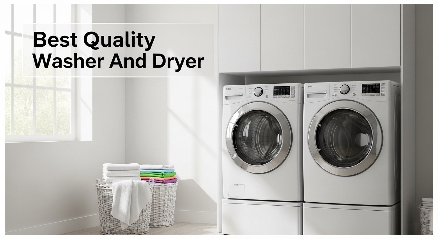 Best Quality Washer And Dryer: 12 Top Rated Models April 2026