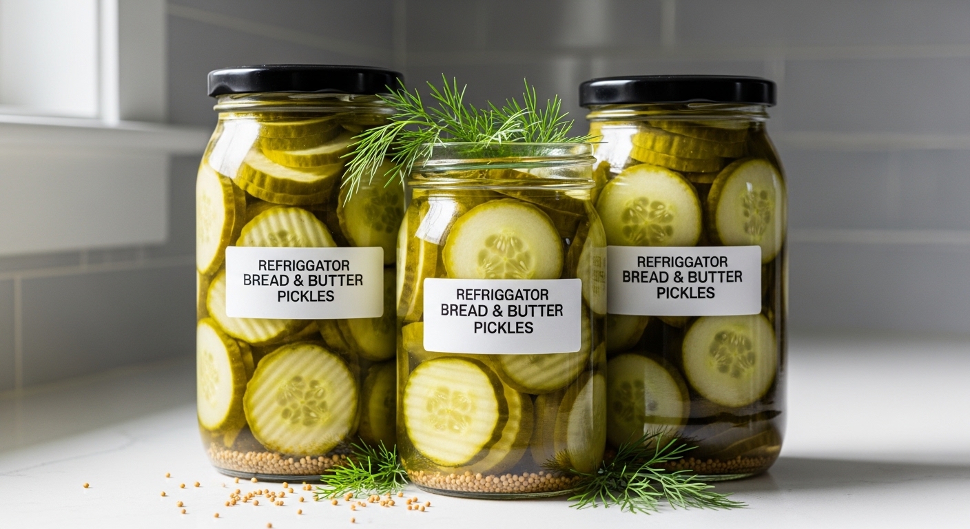 Best Refrigerator Bread And Butter Pickles