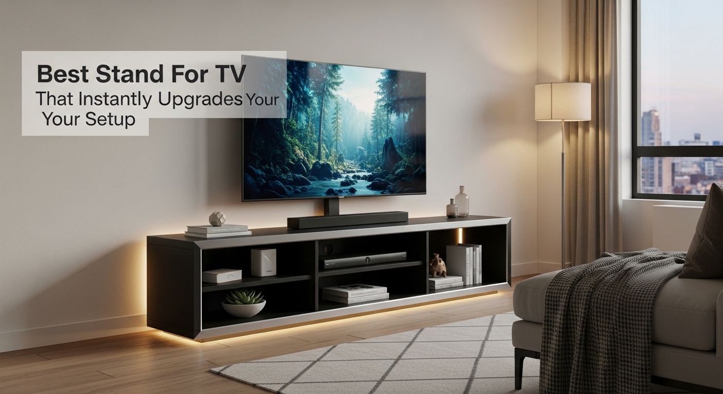 Best Stand For TV That Instantly Upgrades Your Setup 2026