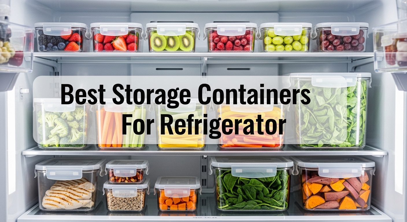 Best Storage Containers For Refrigerator