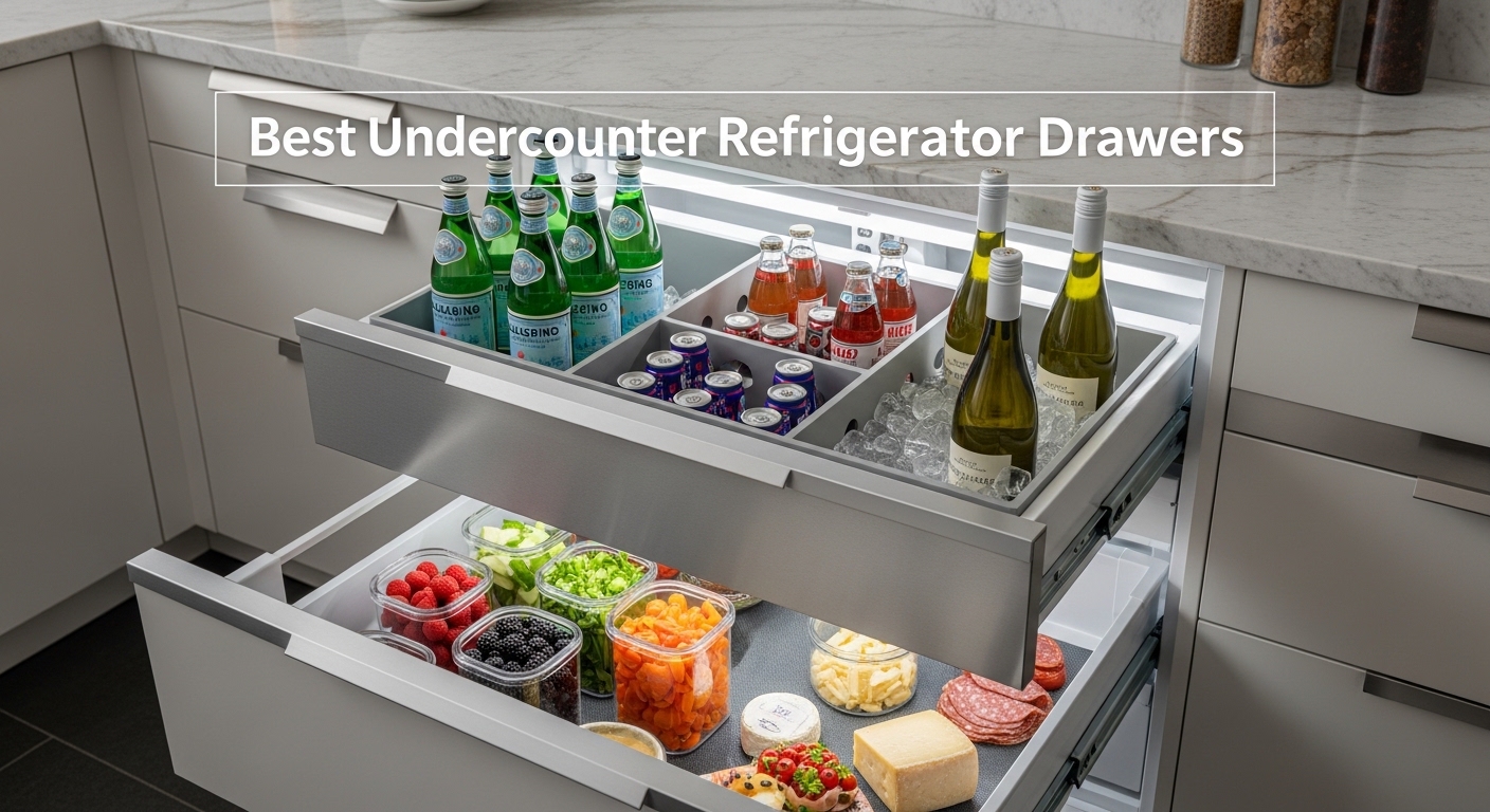 Best Undercounter Refrigerator Drawers 2026: 10+ Models Tested