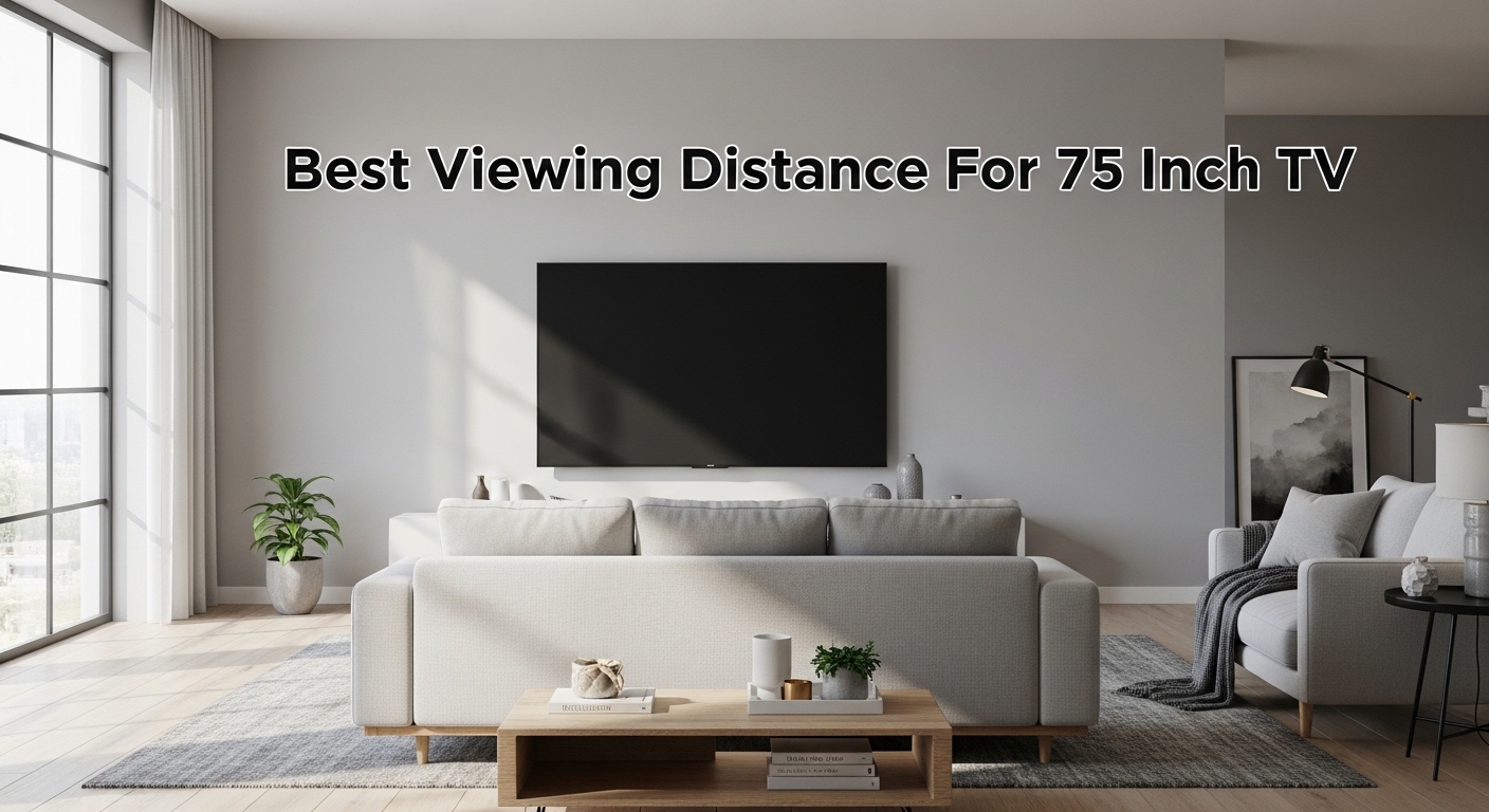 Best Viewing Distance For 75 Inch TV: Complete Guide 2026