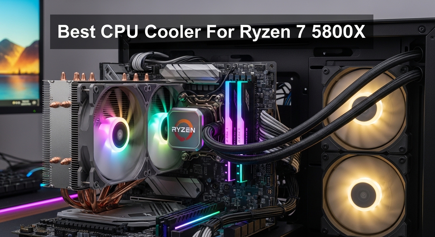 CPU Cooler For Ryzen 7 5800X
