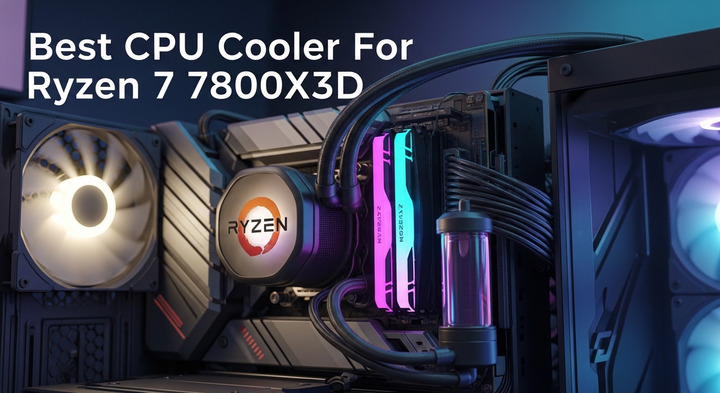 Best CPU Cooler For Ryzen 7 7800X3D That Runs Silent 2026
