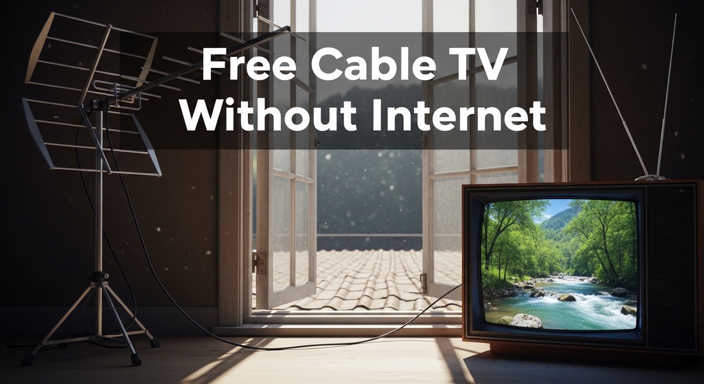 Free Cable TV Without Internet You Can Watch Today 2026
