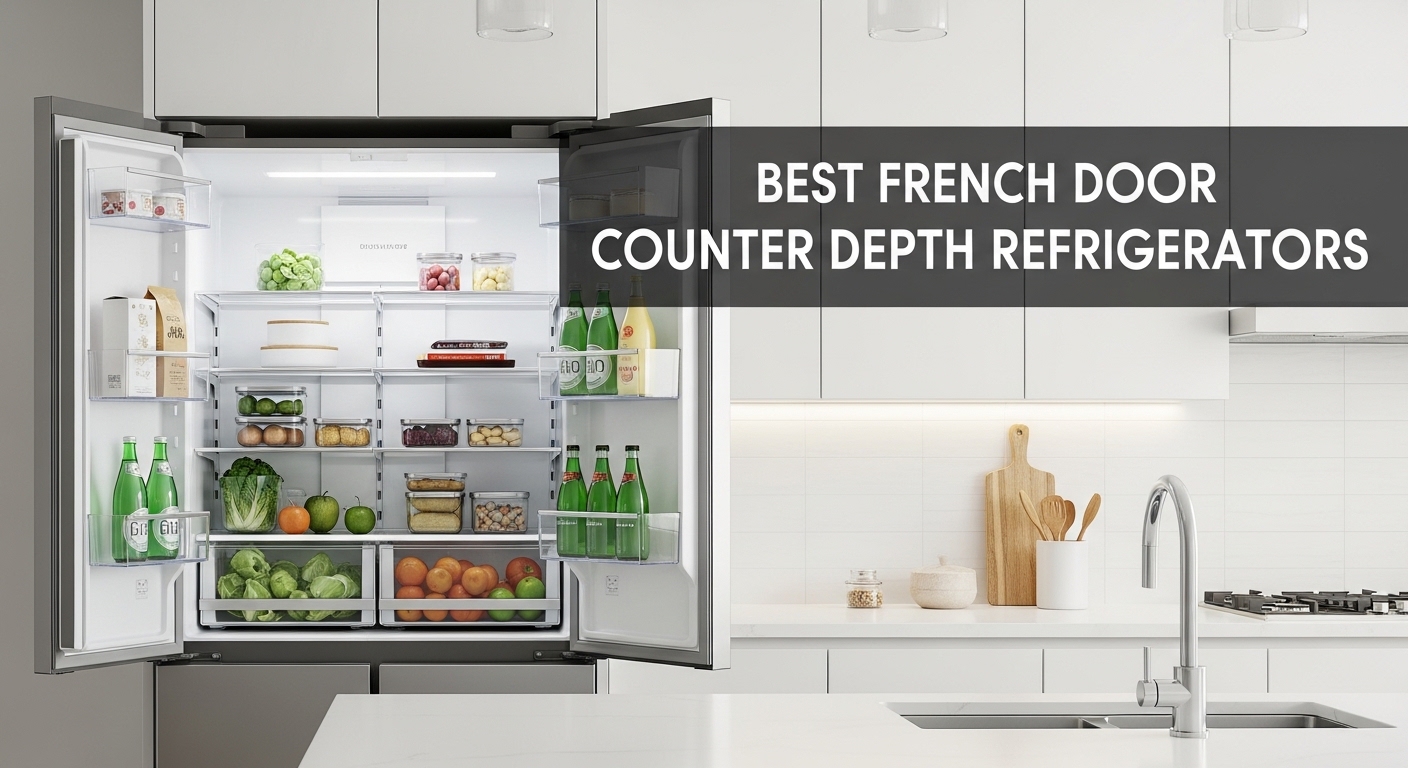Best French Door Counter Depth Refrigerators 2026: 10 Models Tested