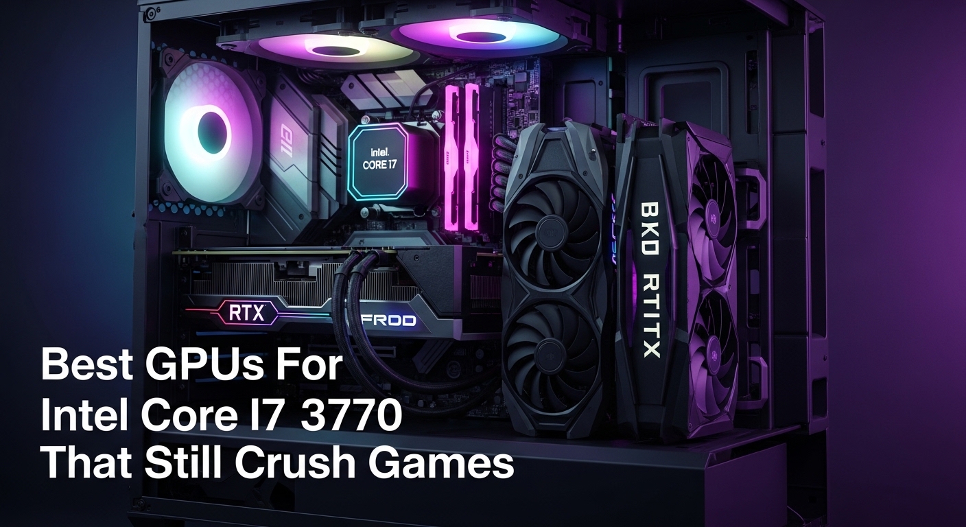 Best GPUs For Intel Core I7 3770 That Still Crush Games 2026