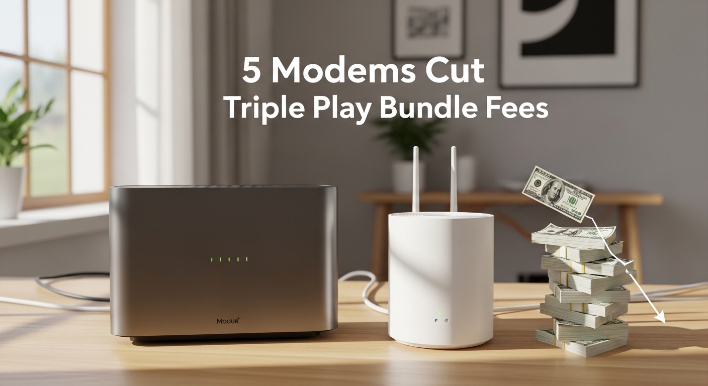 5 Modems Cut Triple-Play Bundle Rental Fees 2026