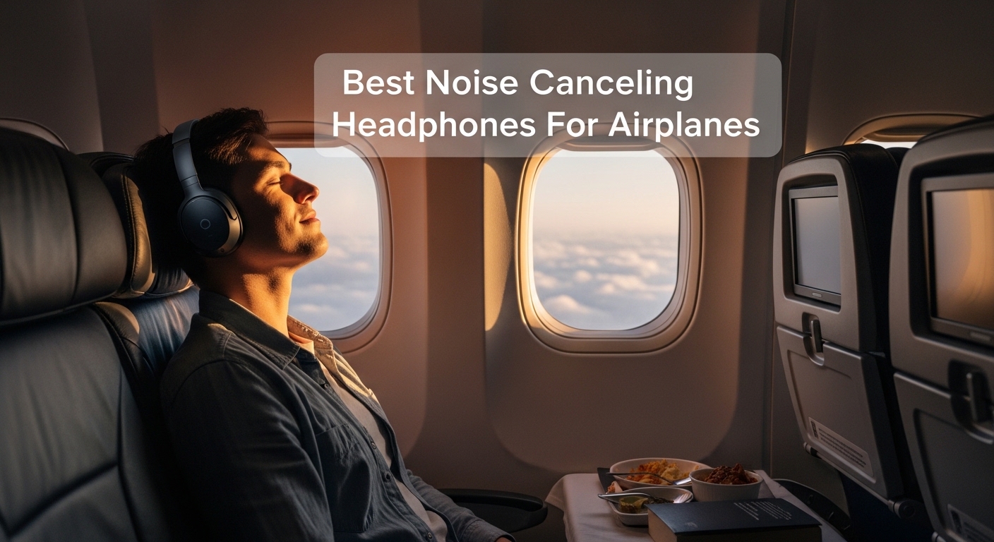 Best Noise Canceling Headphones For Airplanes 2026