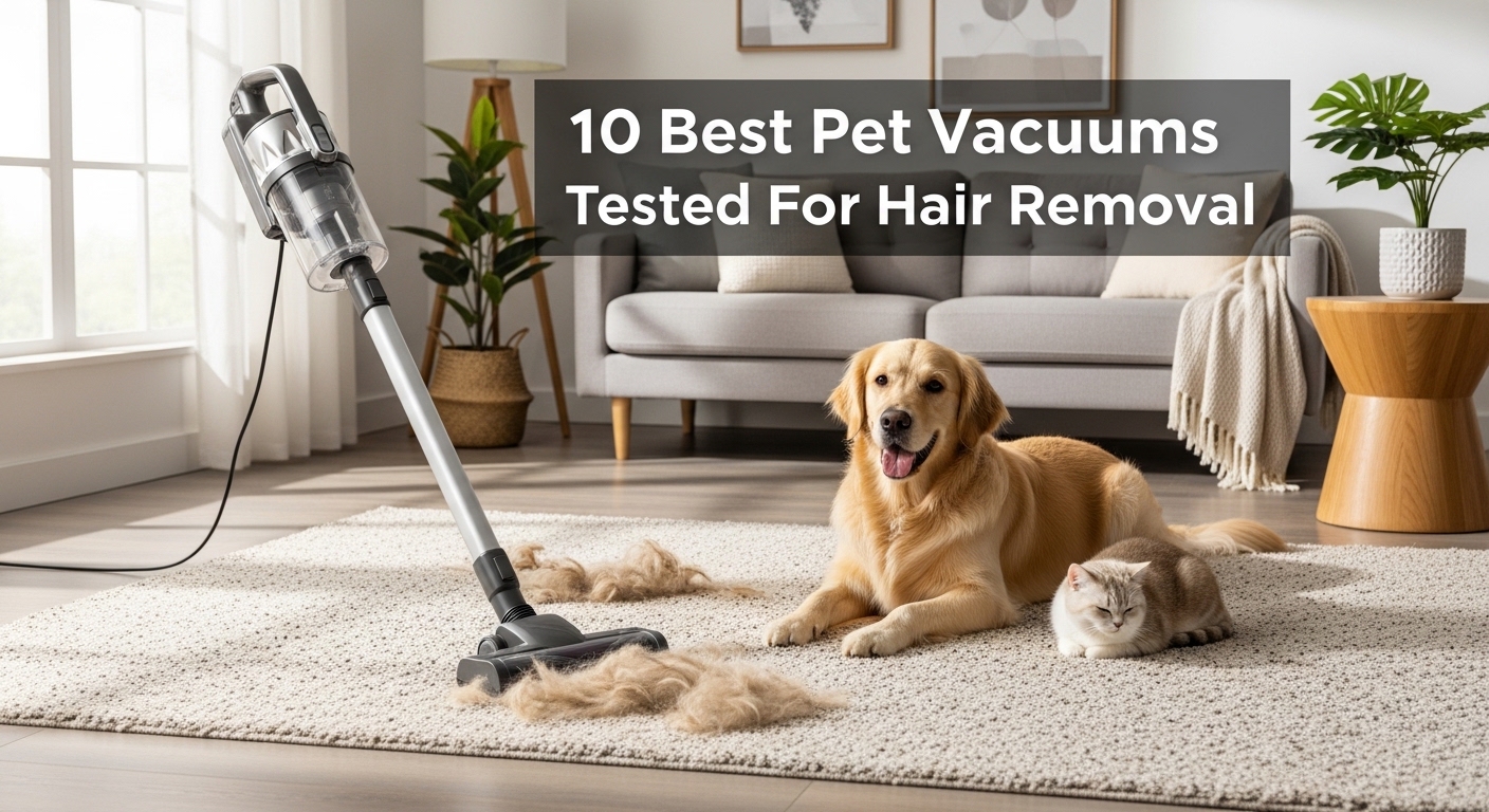 10 Best Pet Vacuums Tested For Hair Removal 2026