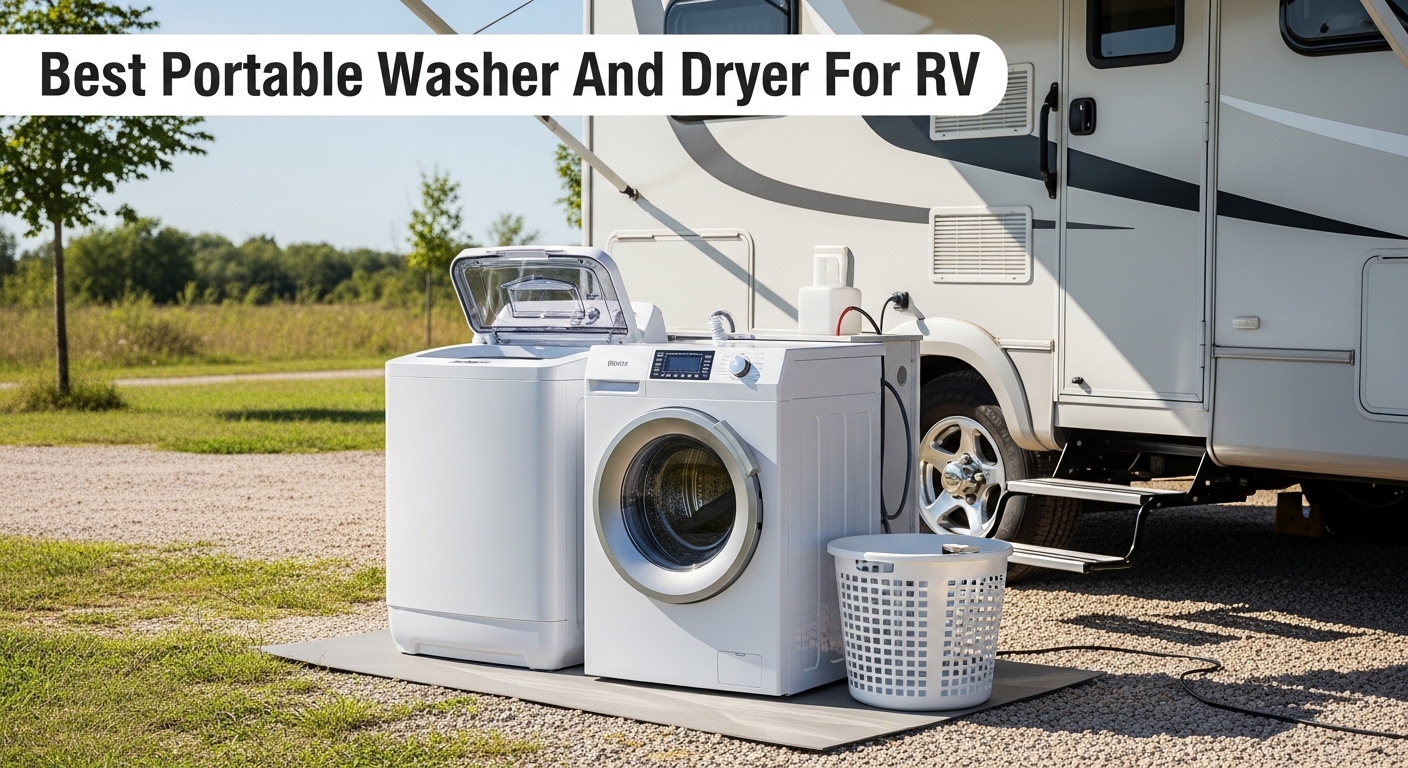 Portable Washer And Dryer For RV