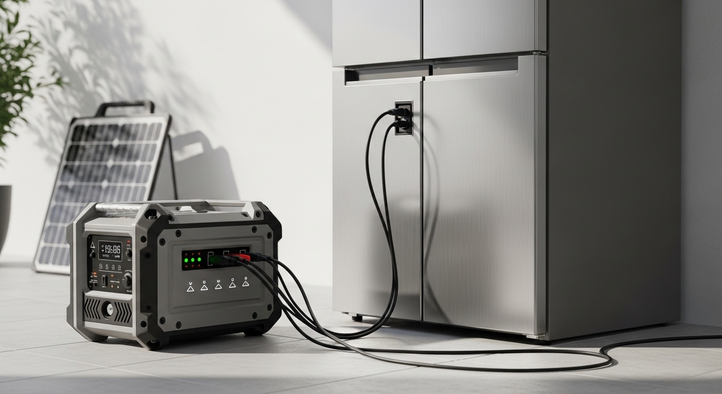 Solar Generator For Home Refrigerator