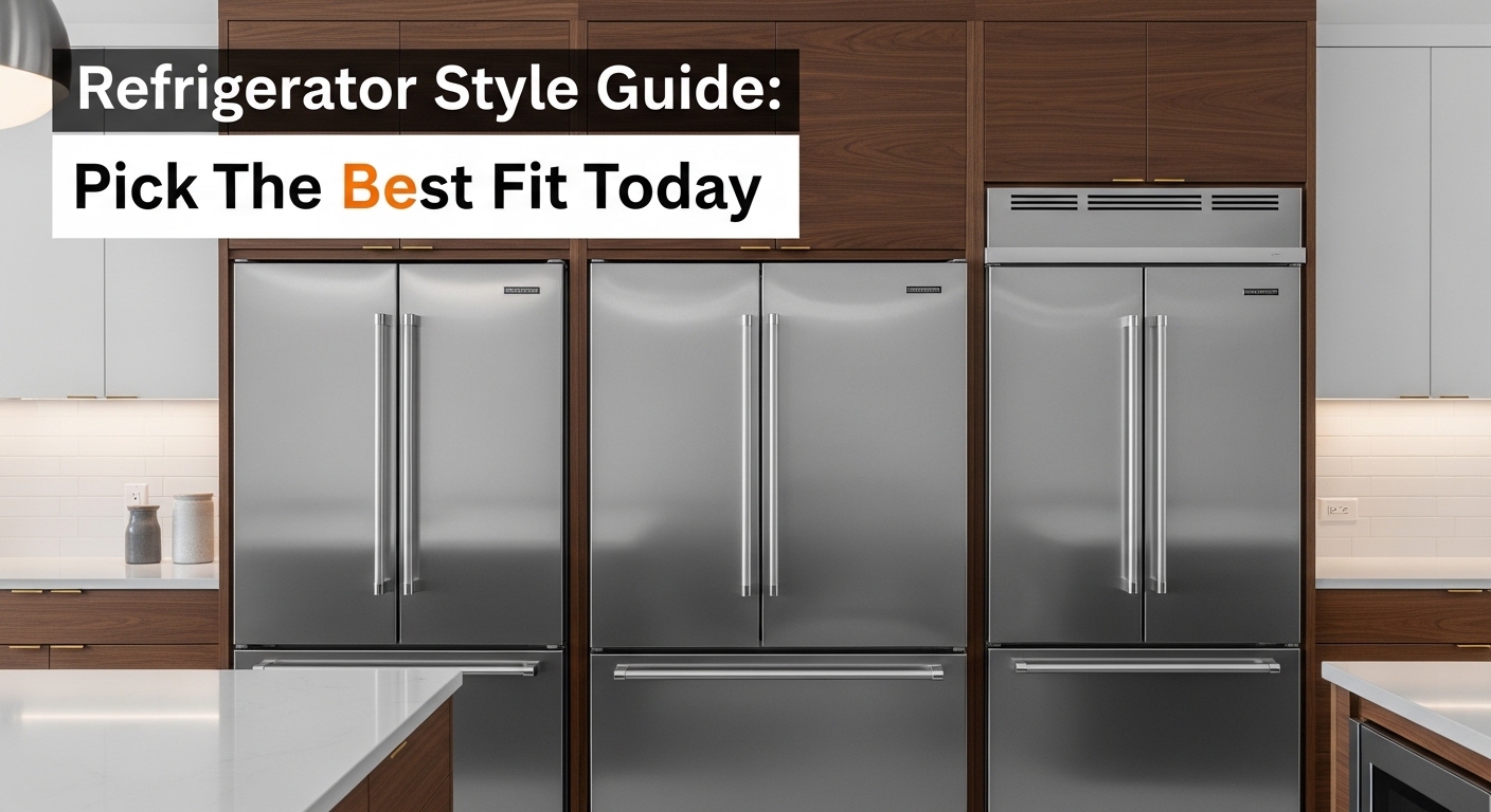 Refrigerator Style Guide: Stop Choosing Wrong One 2026