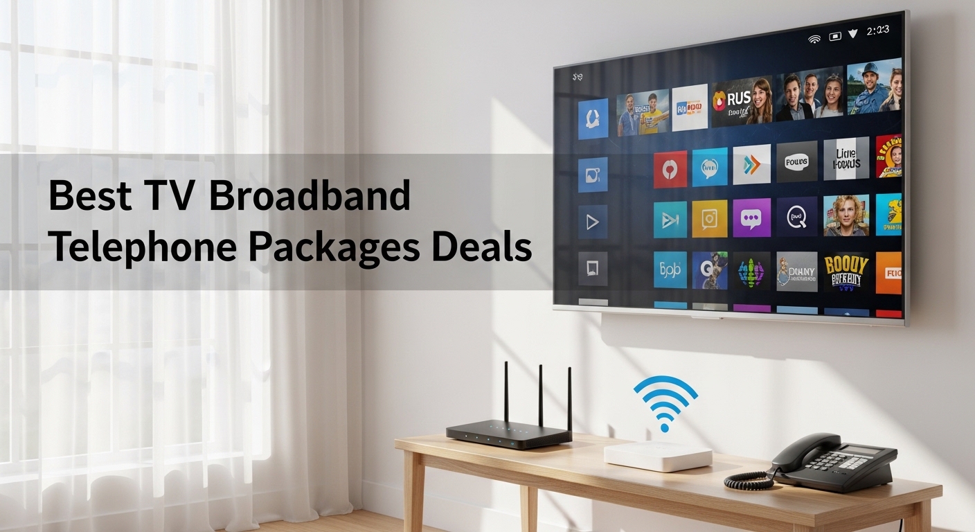 TV Broadband and Telephone Packages