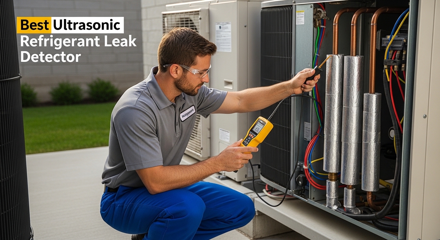 Ultrasonic Refrigerant Leak Detector