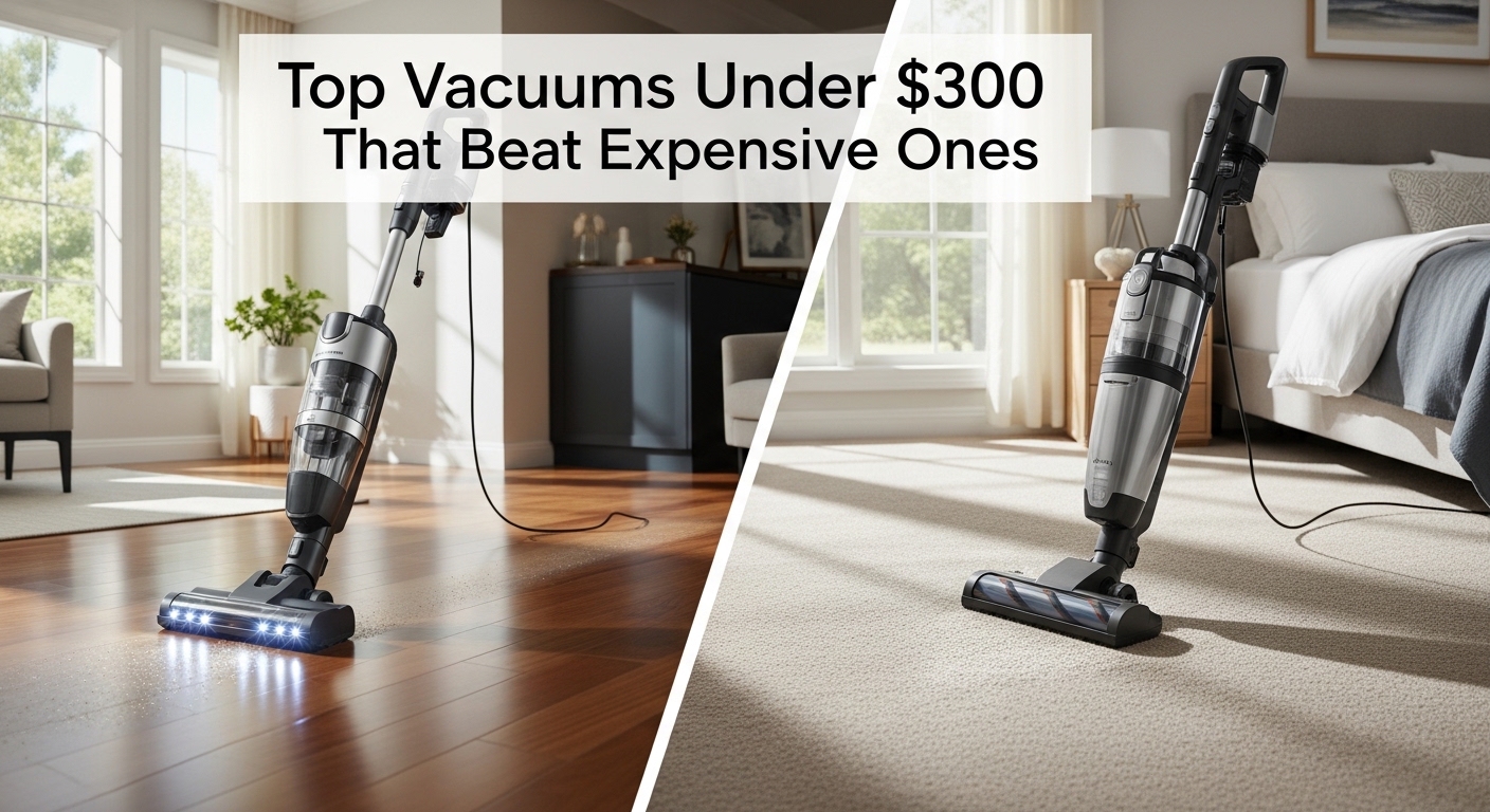 Top Vacuums Under $300 That Beat Expensive Ones 2026