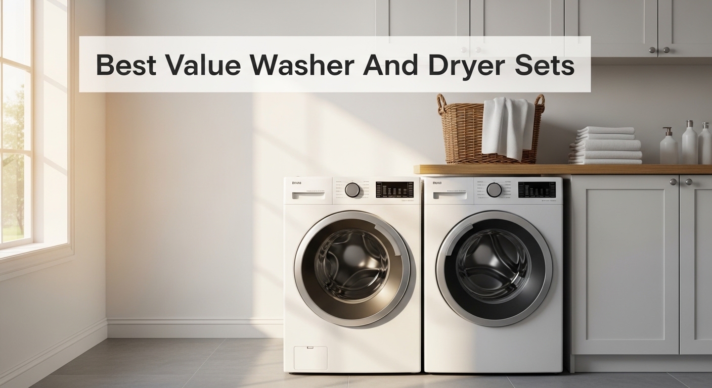 Best Value Washer And Dryer Sets That Save Money April 2026