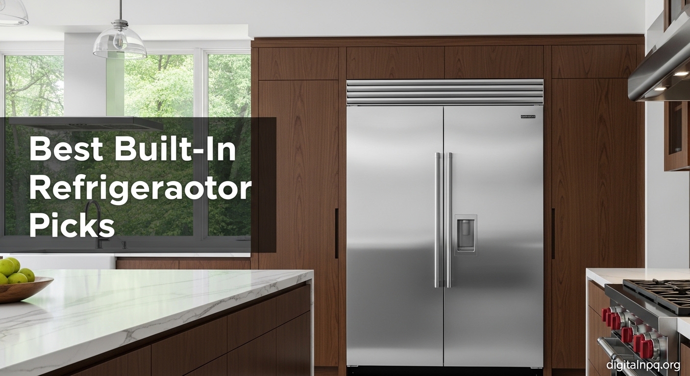 Best Built-In Refrigerator: 8 Premium Models Reviewed for 2026