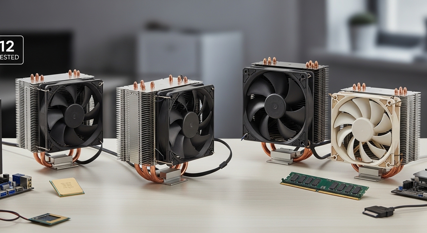 Best Cheap CPU Air Cooler 2026 – 12 Budget Coolers Tested