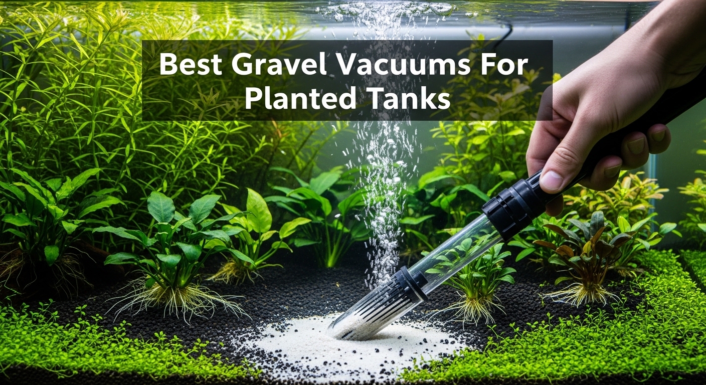 Best Gravel Vacuums for Planted Tanks